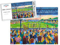 Cambridge United FC Abbey Stadium Art Jigsaw Puzzle