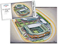 All England Lawn Tennis Grand Slam Stadium Art Jigsaw Puzzle