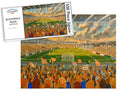 Blackpool FC Bloomfield Road Stadium Art Jigsaw Puzzle