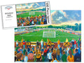 Dumbarton FC Boghead Park Stadium Art Jigsaw Puzzle