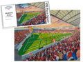 Leyton Orient FC Brisbane Road Stadium Art Jigsaw Puzzle