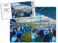 Bolton Wanderers FC Burnden Park Stadium Art Jigsaw Puzzle