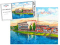 Nottingham Forest FC City Ground Stadium Art 'Going to the Match' Jigsaw Puzzle