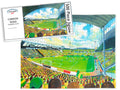 Norwich City FC Carrow Road Stadium Art Jigsaw Puzzle