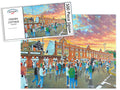 Fulham FC Craven Cottage Stadium Art 'Going to the Match' Jigsaw Puzzle