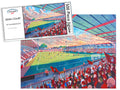 AFC Bournemouth Dean Court Stadium Art Jigsaw Puzzle