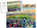 Dundee FC Dens Park Stadium Art Jigsaw Puzzle