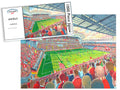 Liverpool FC Anfield Stadium Art Jigsaw Puzzle