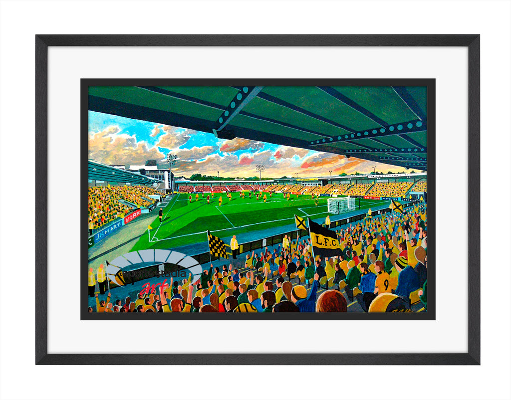 Livingston FC Almondvale Stadium Wall Art A4 Print