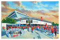 Bristol City FC Ashton Gate Stadium 'Going to the Match' Wall Art A4 Print
