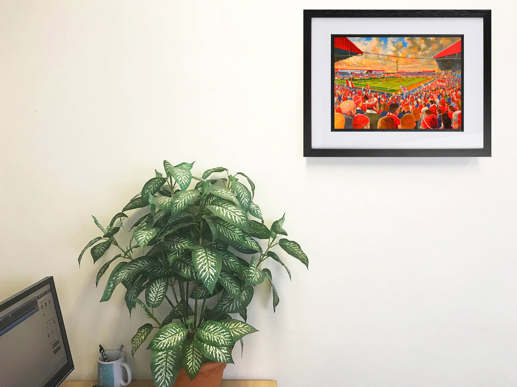 Middlesbrough FC Ayresome Park Stadium Wall Art A4 Print