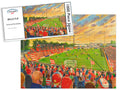 Doncaster Rovers FC Belle Vue Stadium Art Jigsaw Puzzle