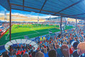 Grimsby Town FC Blundell Park Stadium Wall Art A4 Print