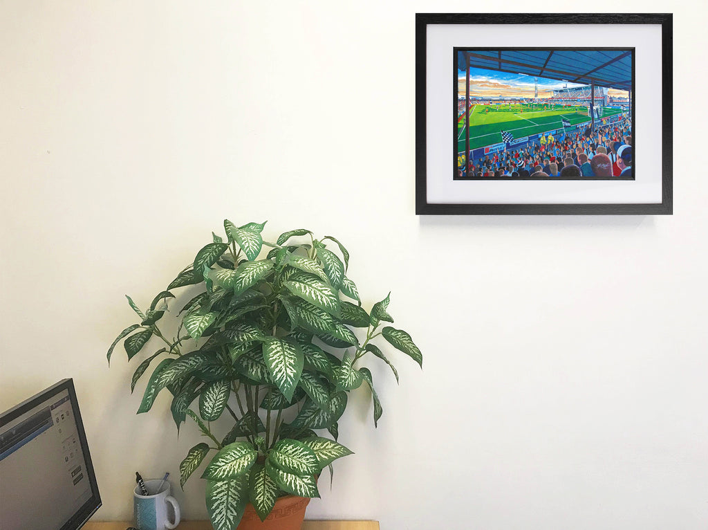 Grimsby Town FC Blundell Park Stadium Wall Art A4 Print