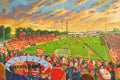 Doncaster Rovers FC Belle Vue Stadium Wall Art A4 Print