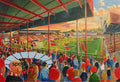 York City FC Bootham Crescent Stadium Wall Art A4 Print