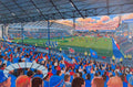 Oldham Athletic FC Boundary Park Stadium Wall Art A4 Print