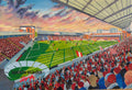 Leyton Orient FC Brisbane Road Stadium Wall Art A4 Print