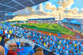 Carlisle United FC Brunton Park Stadium Wall Art A4 Print