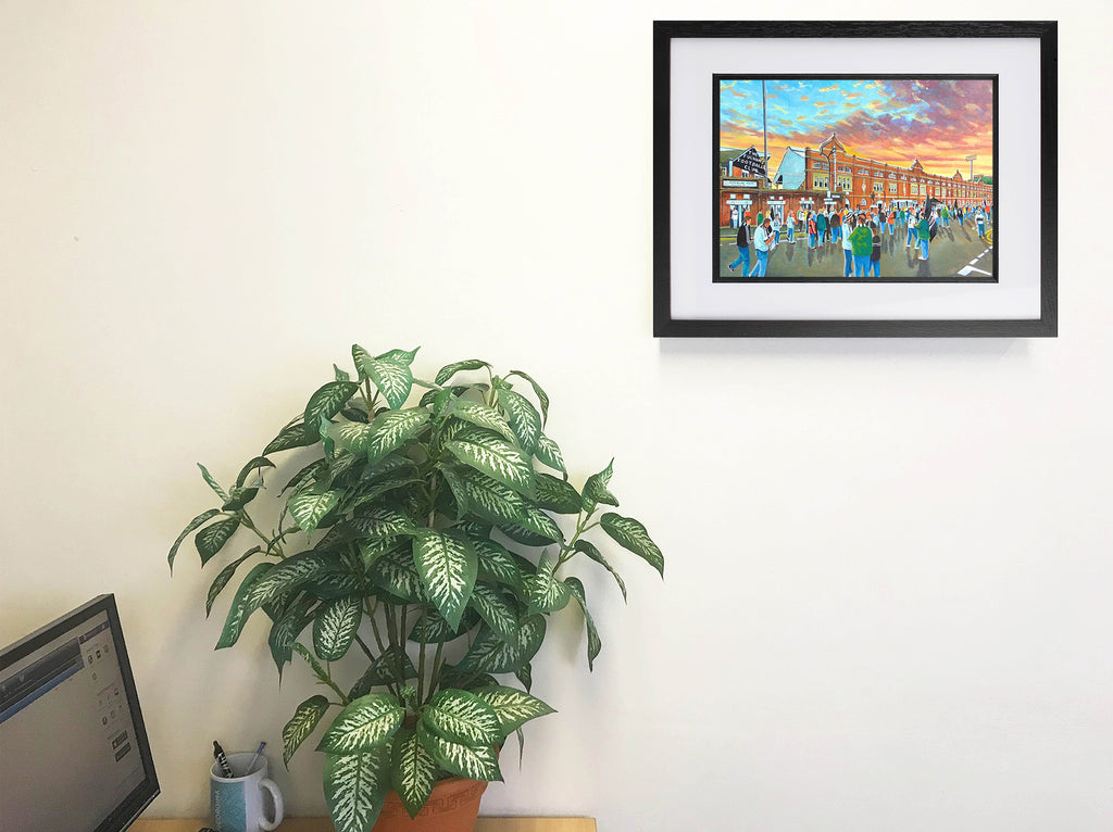 Fulham FC Craven Cottage Stadium A4 Art Print