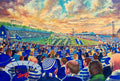 Greenock Morton FC Cappielow Park Stadium Wall Art A4 Print