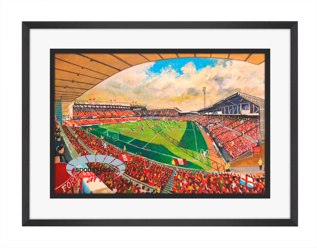 Nottingham Forest FC City Ground Stadium A4 Art Print