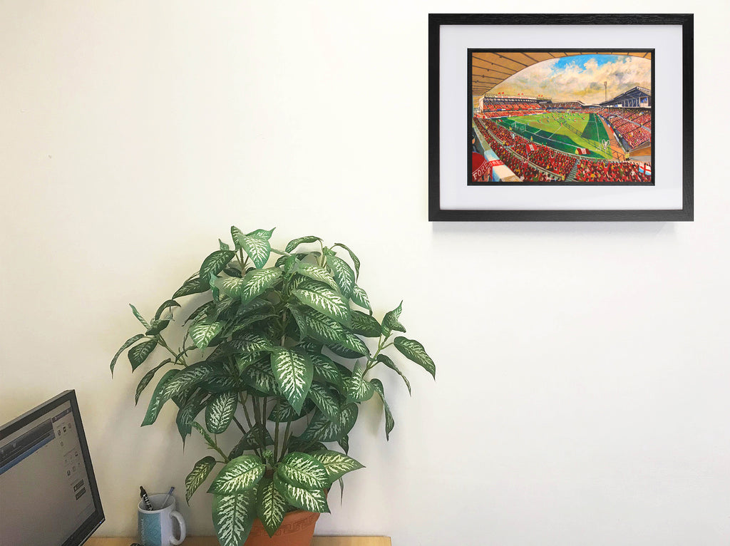 Nottingham Forest FC City Ground Stadium A4 Art Print