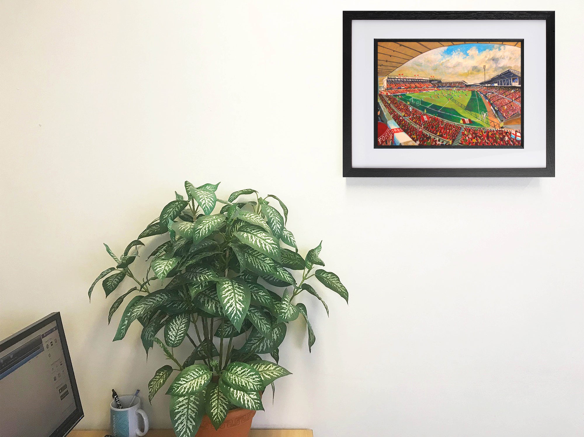 Nottingham Forest FC City Ground Stadium A4 Art Print