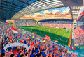 Wigan Warriors Rugby League DW Stadium Wall Art A4 Print