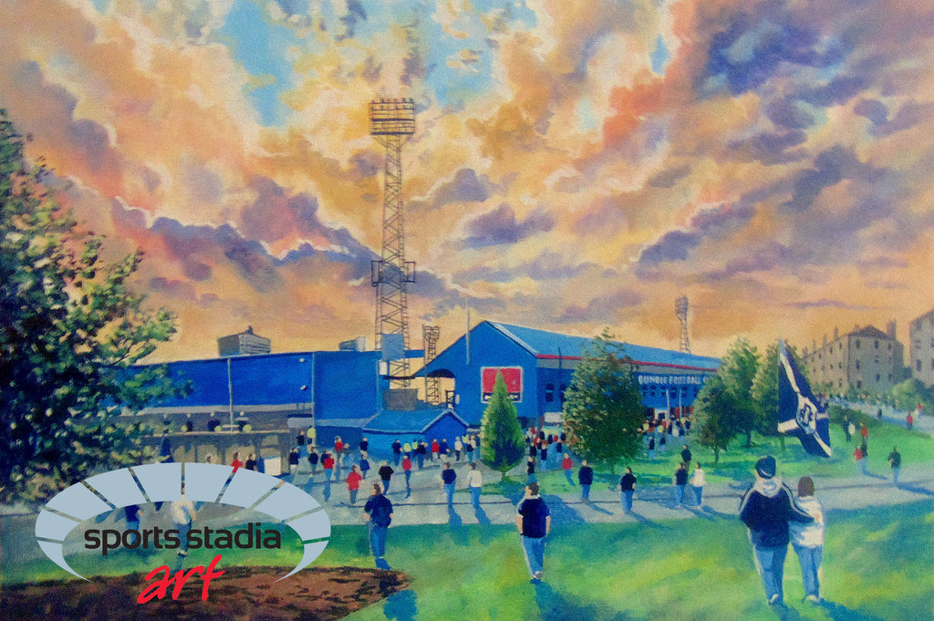 Dundee FC Dens Park Stadium Art 'Going to the Match' Jigsaw Puzzle