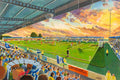 Chester FC Deva Stadium Wall Art A4 Print