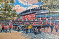 Arsenal FC Emirates Stadium 'Going to the Match' Wall Art A4 Print