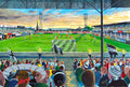 Hereford FC Edgar Street Stadium Wall Art A4 Print
