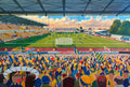 Mansfield Town FC Field Mill Stadium Wall Art A4 Print