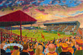 Motherwell FC Fir Park Stadium 'Yesteryear' Wall Art A4 Print