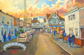 Portsmouth FC Fratton Park Stadium 'Going to the Match' Wall Art A4 Print