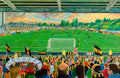 Maidstone United FC Gallagher Stadium Wall Art A4 Print