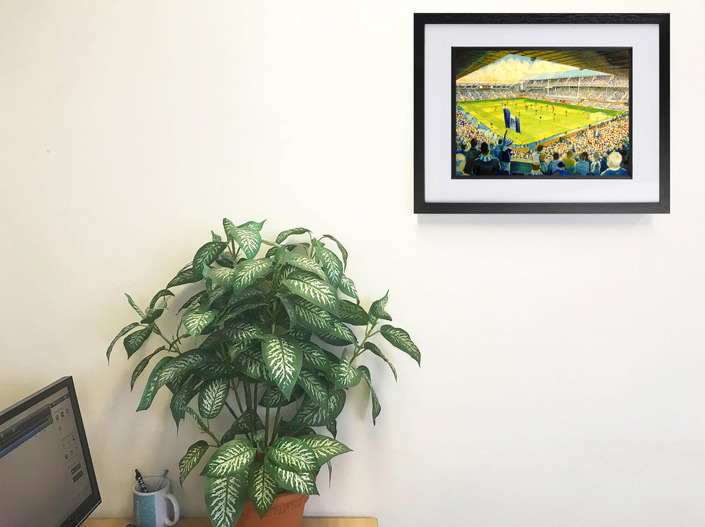 Everton FC Goodison Park Stadium Wall Art A4 Print
