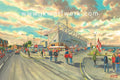 Crewe Alexandra FC Gresty Road 'Going to the Match' Wall Art A4 Print