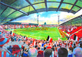 Brentford FC Griffin Park Stadium Wall Art A4 Print