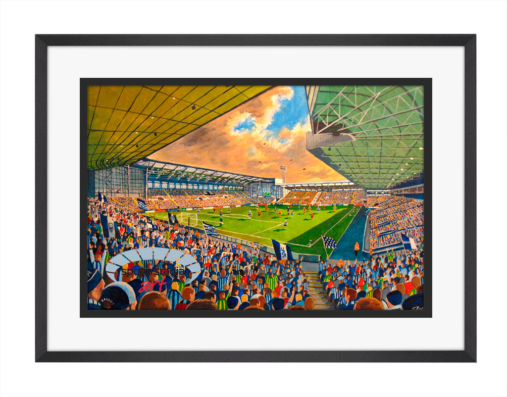 WBA FC The Hawthorns Stadium Wall Art A4 Print