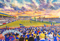 Leeds Rhinos Rugby League Headingley Carnagie Stadium Wall Art A4 Print