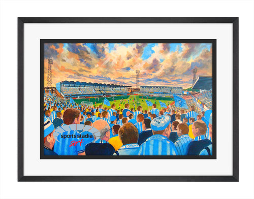 Coventry City FC Highfield Road Stadium Wall Art A4 Print