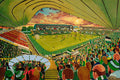 Plymouth Argyle FC Home Park Stadium Wall Art A4 Print