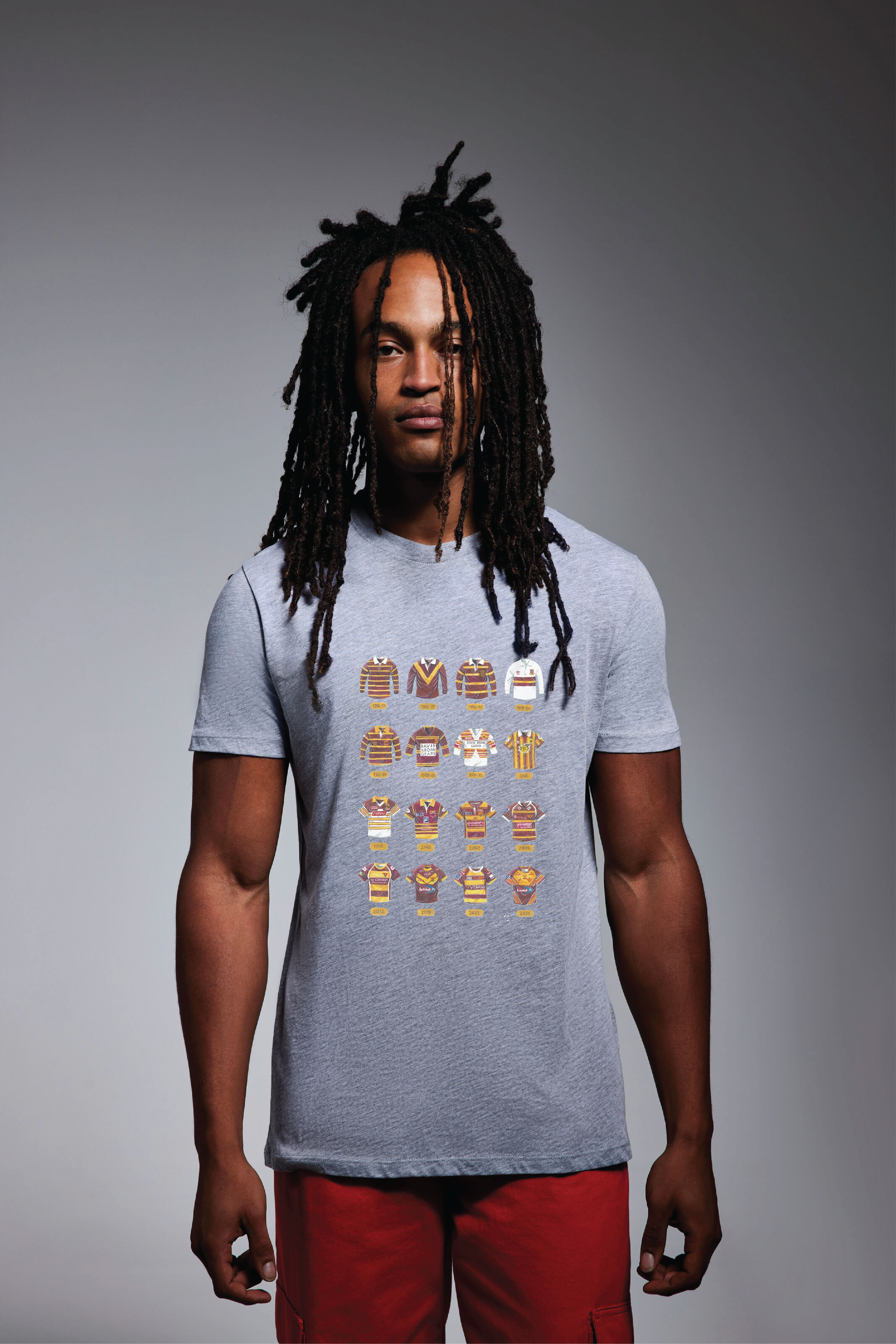 Huddersfield Giants Rugby League Retro Art Shirts T-Shirt