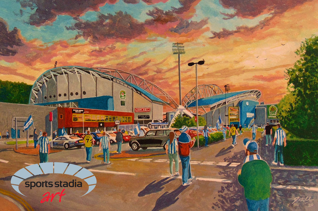 Huddersfield Town FC John Smith's Stadium Wall Art A4 Print