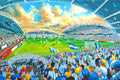 Huddersfield Town FC John Smith's Stadium Wall Art A4 Print