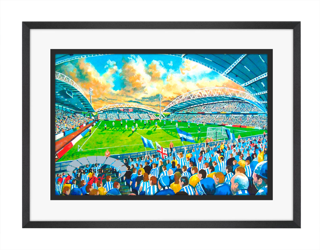 Huddersfield Town FC John Smith's Stadium Wall Art A4 Print