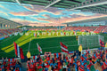 York City FC LNER Stadium Wall Art A4 Print