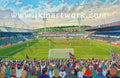 Crystal Palace FC Selhurst Park 'Yesteryear' Stadium Wall Art A4 Print